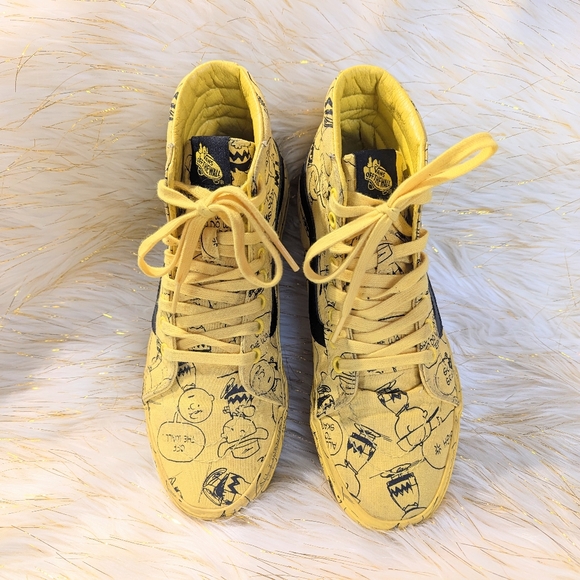 Vans Peanuts Charlie Brown Sneakers Unisex - Picture 5 of 9